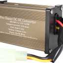 Pro Chaser DC-DC Golf Carts RVs 48V 36V Volt Voltage to 12V Step Down Voltage Reducer Regulator for Headlights Taillights Solar Panels (10A 120W)
