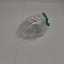 PLASTICPRO Disposable Angled Plastic Bowls Round Medium Serving Bowl, Elegant for Party's, Snack, or Salad Bowl, Clear Pack of 6
