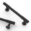 Asidrama 10 Pack 3 Inch(76mm) Matte Black Cabinet pulls Kitchen Cabinet Handles, Cabinet Pulls Kitchen Cabinet Hardware for Cupboard Drawer Pulls