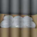 WANGUAGUA Bubble Packing Wrap, Carton of 6 Rolls 17 Inch x 36 ft