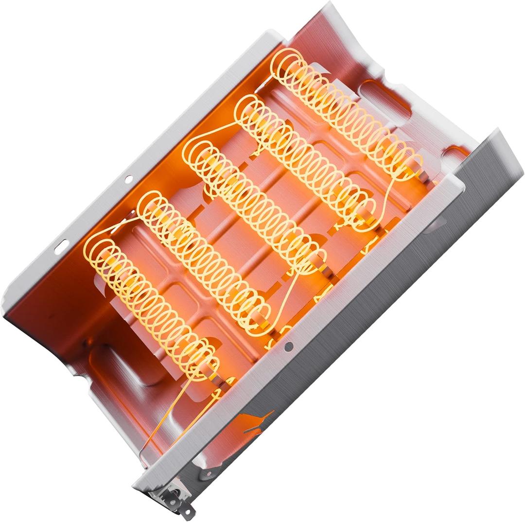 BlueStars 279838 W10724237 Dryer Heating Element - Compatible with Whirlpool Roper Amana Kenmore 70 80 Series Model 110 Dryer NED4655EW1 WED4815EW1 MEDC215EW1 RED4640YQ0 RED4440VQ1 REX4634KQ1