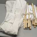 Hivvago Foldable Kids Canvas Teepee Play Tent