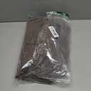 Home Brilliant Brown Throw Pillows Textured Burlap Decorative Throw Pillow Cover Lined Linen Cushion Case for Floor,  4 Pillow covers Brown 25"×26"