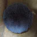 Plush Round Rug Soft Indoor Modern Area Rugs Yoga Mat for Children Bedroom Home Decor Nursery Grey 2 Feet, Size: 22 in
