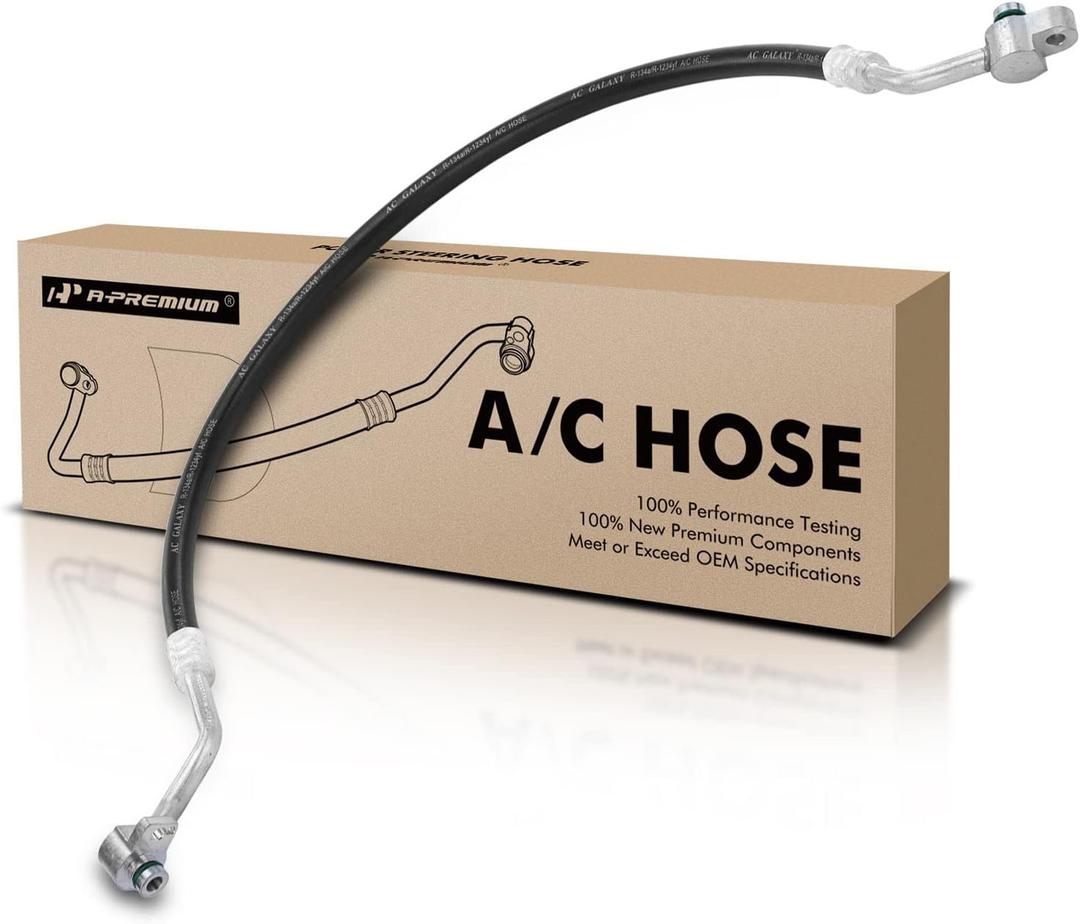 A-Premium A/C Discharge Line Hose Assembly Compatible with Audi Q5 2018-2019, 2020, Q5 PHEV 2020, 2.0L, Compressor to Condenser