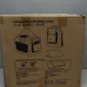 Lekereise Top-Expandable Pet Carrier 18x13x9.5 Inch Southwest Frontier Airline Approved Soft Sided Underseat to 15lbs Travel Carriers for Small Cats Dogs with Locking Safety Zippers Anti-Scratch Mesh (Black)