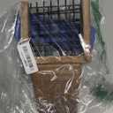 Kingsyard Recycled Plastic Suet Bird Feeder, Tail Prop Suet Feeder for Outside Hanging, Sturdy & Durable, Great for Woodpecker & Clinging Birds, Blue