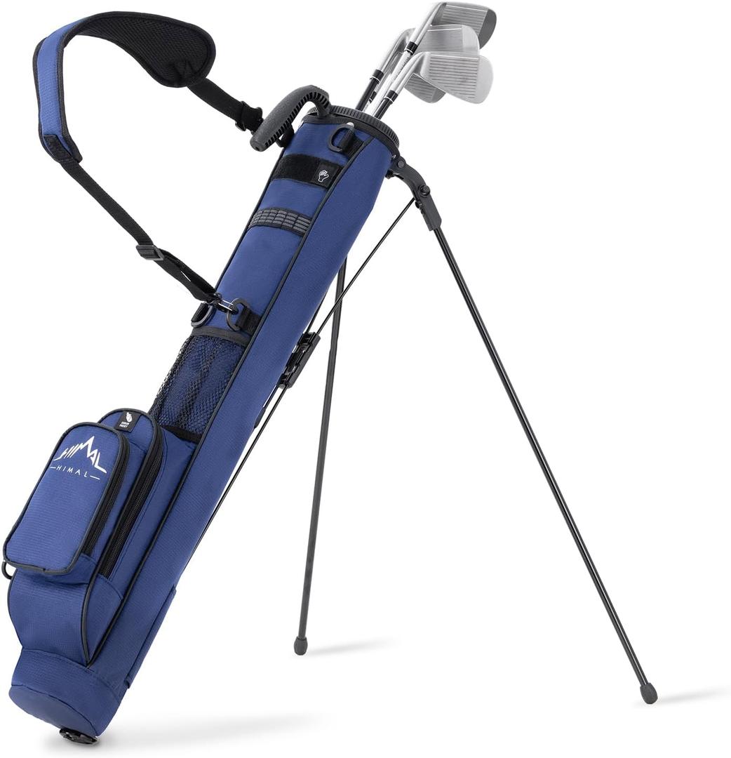uniHimal Golf Lightweight Stand Carry Bag Easy to Carry and Durable Pitch n Putt Golf Bag for The Driving Range, Par 3 and Executive Courses31.5 inches Tall