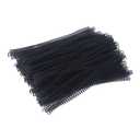 100 Pack Plastic Spiral Binding Coils, 4:1 Pitch 48 Loops for Letter/A4 Size, 360-Degree Rotation for Office School Projects, Suitable for Coworkers (Black, 1/2 Inch (100 Sheet Capacity))