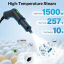 Steam Cleaner, 3 Level Adjustable Pressurized Steam Cleaner for Home, 10s Heat-Up Handheld Steamer for Cleaning, 1.9 Qt Tank Portable Steam Cleaner for Car, Home, Tile, Grout