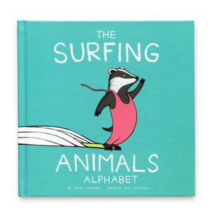 The Surfing Animals Alphabet Hardcover