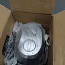 Amazon Basics Ceramic Space Heater, Portable Indoor Heating Solution, With Overheat and Tip-Over Protection, Thermostat, Non-Oscillating, 1500W, Fast Heating, 7.52"D x 6.34"W x 9.45"H, Silver