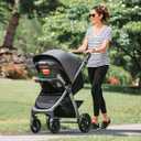 Chicco Bravo 3-in-1 Trio Travel System, Bravo Quick-Fold Stroller with KeyFit 30 Infant Car Seat and Base, Camden/Black - Manufactured 11/2024