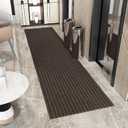 Ottomanson 2x15 Hallway Runner Rug – Non-Slip Indoor Outdoor Door Mat
