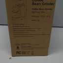 Electric Burr Coffee Grinder: Conical Coffee Bean Grinder Compact with 25 Precision Settings and Timer - Upgraded Anti-Static One-Touch Automatic Smart Grind for Home Use/Office/Cafes