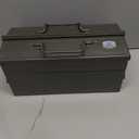 TOYO ST-350MG Steel 2-Tier Tool Box (Military Green)
