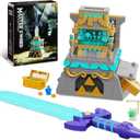 BOTW The Master Sword Glowing Building Block Set,Sword Toy Set for Adults Boy Fans Kids Ages 6-12 Year Old498PCS)