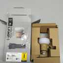 NESTOUT Rugged Outdoor Camping LED Lantern w/ Mini Tripod, Dimmable USB Powered Soft LED Light, IP44 Water Dust Resistant, 10-350 Lumen, Portable Lamp for Power Bank EDC Travel, LAMP-1 (Beige)
