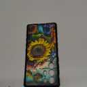 For Samsung Galaxy S22 Ultra Case Wallet Case with Credit Card Holder & Kickstand Dual Layer Hard PC Soft TPU Shock Proof Protective Cover for Samsung S22 Ultra 6.8 inch - Sunflower Butterfly