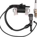 17-584-03-S Ignition Coil with Spark Plug for Kohler CH440 Series Command PRO Engine 17-584-03S 1758403S 1758403-S 17 584 03S 17 584 03 S