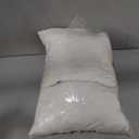 Lewondr 18x18 inch Pillow Insert Set of 2, Down and Feather Throw Pillow Inserts Premium Soft Fluffy with Piping Edge, 100% Down-Proof Square Pillow Insert for Living Room Sofa Couch Bed, White