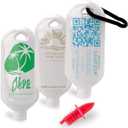 Hidden Flask Set for Liquor - 3-Pack 4oz Lotion-Style Discreet Bottles with Easy Pour Spout & Carabiner - Leak-Proof, BPA-Free, Travel-Friendly - Great for Cruises, Resorts, Concerts, Music Festivals