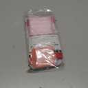 Press On Nail Tool Kit for Nail Business, Nail Prep Application Disposable Kit with Nail File, Nail Glue, Prep Pads, Instruction Card, Adhesive Nail Tabs, Wood Stick, Holographic Bag (20pcs in Pink)