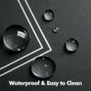 HEITOK Texas Hold'em Poker Mat 94" x 47", Water-Repellent, Noise-Reducing, Non-Slip Texas Hold'em Poker Table Top with Portable Carrying Bag for Poker Games