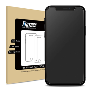 Mothca Matte Glass Screen Protector for iPhone 12 Pro/12 AntiGlare & AntiFingerprint Tempered Glass Film Case Friendly Easy to Install Bubble Free for iPhone 12/12 Pro 6.1inch (2020)Smooth as Silk
