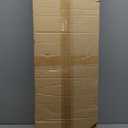 BAYKA White Floating Shelves for Wall, 36 inches Wall Mounted Rustic Wood Shelves for Bathroom, Bedroom, Living Room, for Book/Storage/DecorSet of 3 (C. White - Modern Minimalist Style)