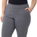 Rekucci Curvy Woman Ease into Comfort Skinny Plus Size Pant w/Tummy Control