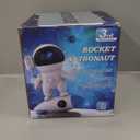 Astronaut Galaxy Projector for Bedroom, Star Projector Galaxy Light with App & Remote Control, White Noises, Bluetooth Speaker, Rocket Night Light for Kids, Ceiling, Gifts, Room Decor (Pink)