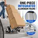 Stair Climbing Cart, 330LB Capacity Collapsible Stair Climbing Dolly