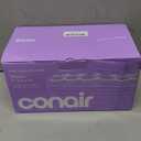 Conair Hot Rollers for Long, Medium & Short Hair, 12 Ceramic Flocked 1-Inch and 1-Inch Heated Hair Rollers with Clips, Hot Curlers for Women, Volume & Curls