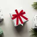 3 x Red Velvet Ribbon 1 Inch, Velvet Christmas Ribbon, 10 Yards Vintage Thick Velvet Ribbon for Gift Wrapping Christmas Tree Ornaments, Velvet Bows Making, Wreaths Decoration, Hair Ties Crafts, Sewing