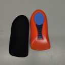 Plantar Fasciitis Inoles Heel Cup[Poron -Made in USA] Women Men Heel Insoles for Heel Pain,Heel Spurs, Flat Feet, Tendonitis, Shock Absorption Inserts (Black, Women 6-11.5 / Mmen 4.5-9.5)