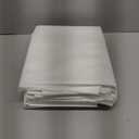 BRILLMAX 6 Pack White 70 Inch Round Tablecloths Fit 30" to 54" Tables (8-20" Drop) - Circle Bulk Linen Polyester Fabric Washable Cloth Cover for Wedding Reception Banquet Birthday Party Buffet