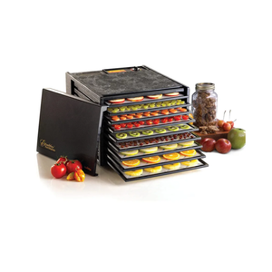 Excalibur Electric Food Dehydrator Machine 9-Tray with Adjustable Thermostat, Accurate Temperature Control and Fast Drying with 15 Square Feet of Drying Space, 600-Watts, Black