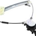 JC Whitney Window Regulator Compatible with 2003-2007 Honda Accord Coupe Front, Passenger Side JH462901