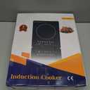 Portable Induction Cooktop, Countertop Burner with Multi-Function, 2200w Electric Stove with Easy Clean Glass, 8 Modes Sensor Touch Cooker (QY3)