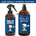 2 x Minty Eucalyptus Toilet Spray 8 fl oz - Bathroom Air Freshener Spray and Travel Size - Eucalyptus, Mint, and Citrus - Nexon Botanics