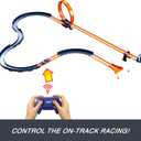 Hot Wheels Toy Car RC Set with 1:64 Scale Remote-Control Vehicle & 30+ Pieces of Race Track to Create Multiple Configurations