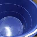 United Solutions Easy-Access Storage Rope Handle Tub, 19 Gallon, Blue, 2 Count (TU0335)
