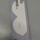 Heated Eye Mask, Cordless Heat Eye Compress for Dry Eye Stye Relax, Blackout Electric Warm Eye Mask for Airplane Sleeping for Travel, Birthday Idea for Woman/Man (Grey) (1 Count (Pack of 1))