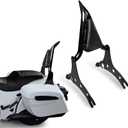 Detachable Sissy Bar Passenger Backrest for Indian Springfield Dark Horse/Challenger/Chieftain/Roadmaster/Pursuit Vintage Chief Limited 14-up Accessories (Gloss Black)