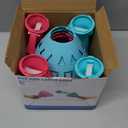 Bennol Outdoor Game Toys for Kids Boys with 20 Balls Pop Pass Catch Ball Game Outside Toys Gifts for 3 4 5 6 7 8+ Year Old Boy Kids Outside Outdoor Toy Gifts for Boys Ages 3-5 4-8 (Blue & Pink)