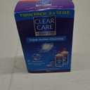 Clear Care Cleaning & Disinfecting Solution with Lens Case, Twin Pack,12 Fl Oz (Pack of 2)