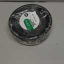 PLASTICPRO 100 PCS Black Plastic Plates Light Weight 9 Inch Plastic Dinner Plates Black Plates Disposable for Party and Wedding