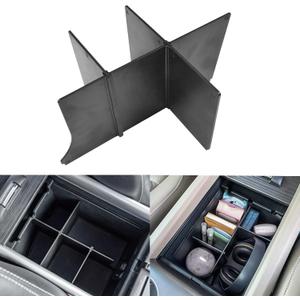 EDBETOS Armrest Divider Compatible with Honda Pilot 2016-2022 / Ridgeline 2017-2023 / Honda Passport 2019-2023 Center Console Organizer Insert AccessoriesCustom Design