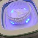 Portable Washing Machine, 16L Upgraded with Spin Basket Laundry Machine, 3 Cleaning Modes Suitable for Small Clothes, Foldable Design Ideal for Hotel, Campain, Apartment and Home